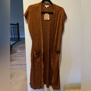 NWT long cardigan